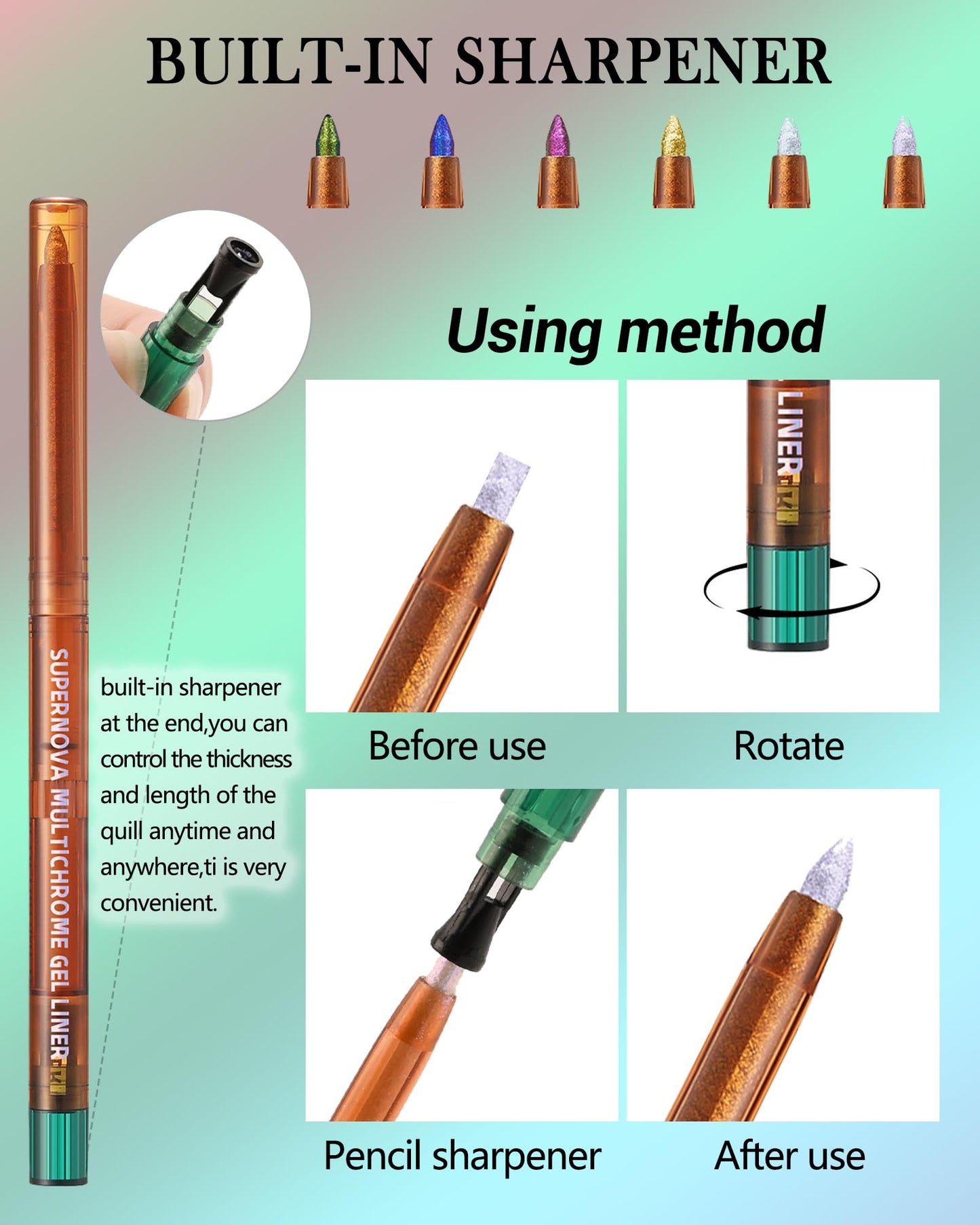 LYSdefeu Chameleon Gel Eyeliner Pencil