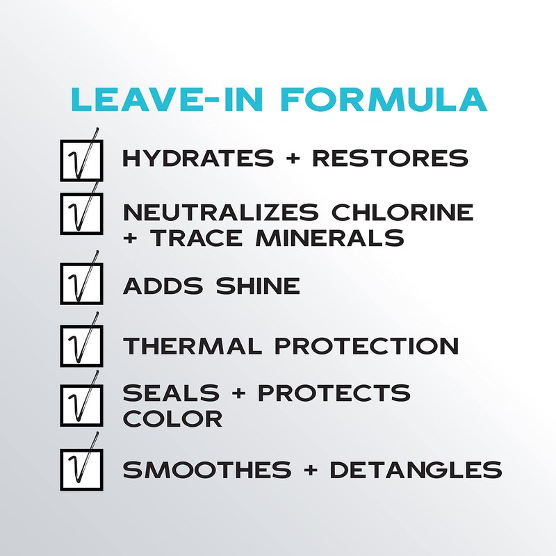 Keracolor Purify Plus Leave-In Conditioning Treatment for Fine to Medium Hair, Detangling, Neutralizes Hard Minerals, Color-Safe, 7 Fl Oz