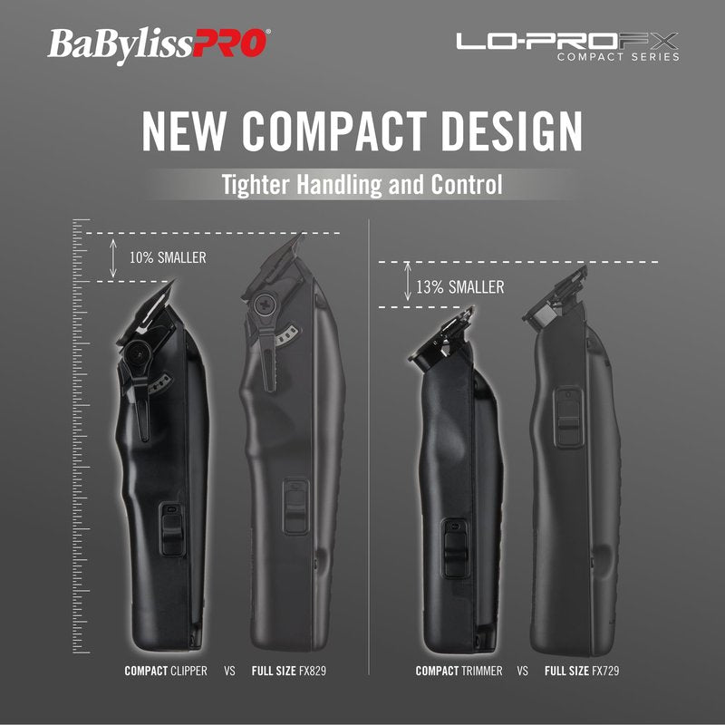 BaBylissPRO High Performance Compact LOPROFX Clipper and Trimmer Prepack