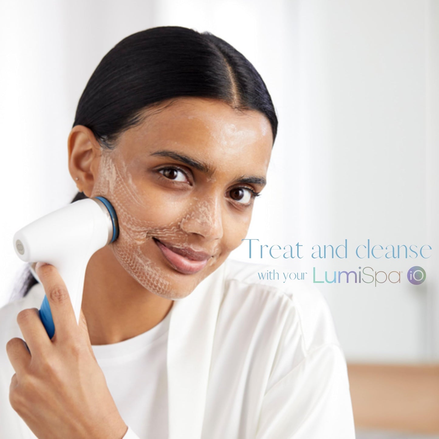 Nu Skin ageLOC LumiSpa iO System | Facial Cleansing Device | Blue