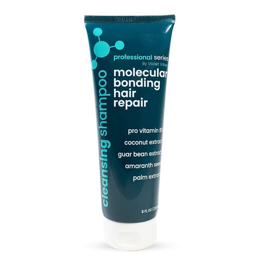 Violet Vibes Bonding Hair Repair Shampoo | Advanced Bonding Formula for Daily Hair Strength & Health | Restorative & Nourishing w/ Pro Vitamin B5, Coconut, Guar Bean, Amaranth, Palm | All Hair Types