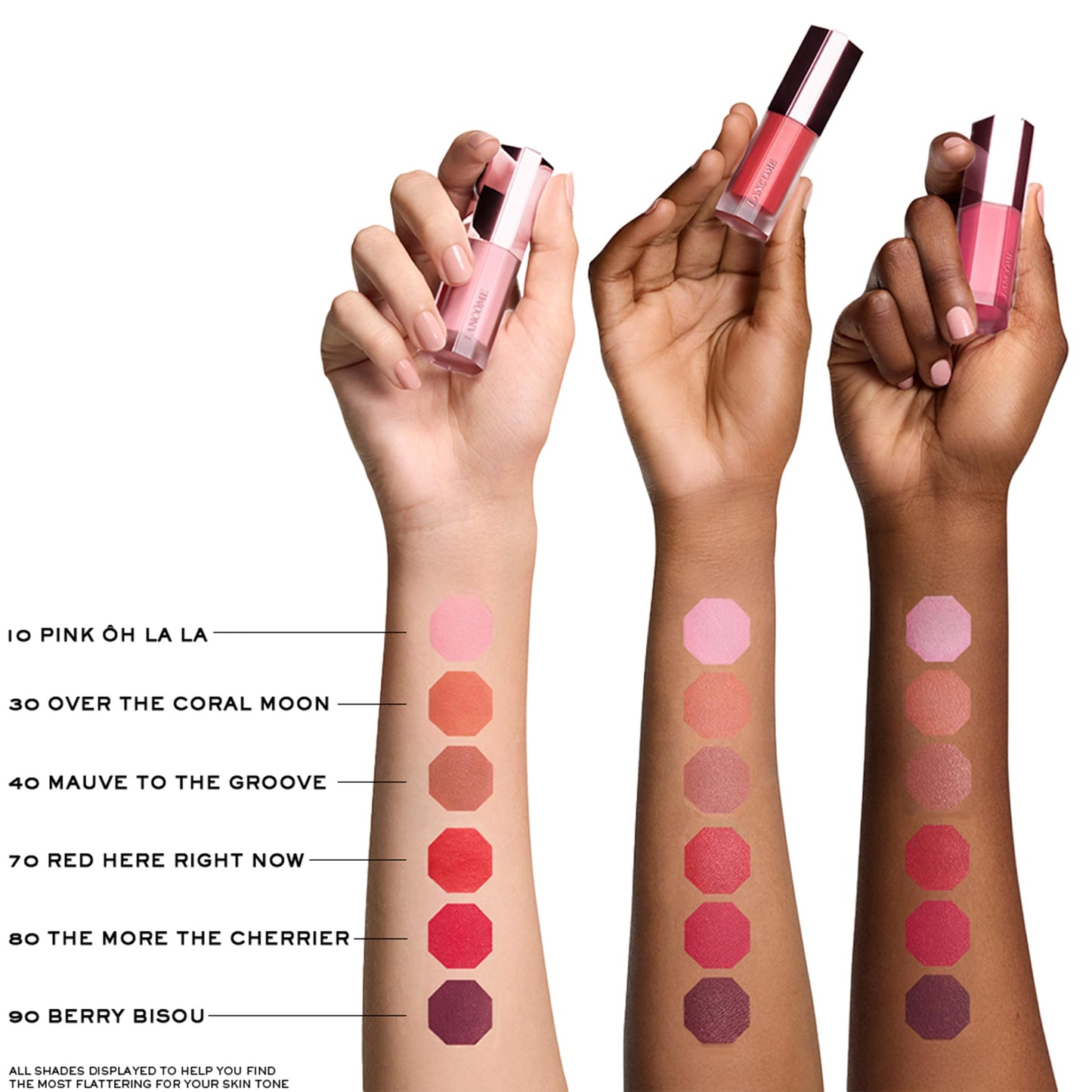 Lancôme Skin Idôle Juicy Liquid Blush - Weightless Liquid Blush with Soft Matte Finish - Buildable & Breathable - Shade 40: Mauve to the Groove