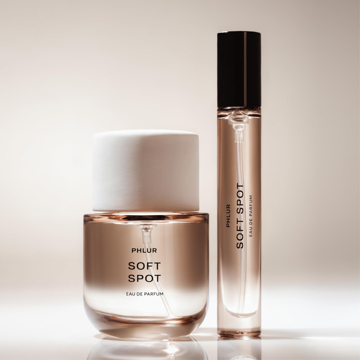 PHLUR Soft Spot Eau de Parfum - Full Size Perfume Fragrance - Floral Amber Musk Perfume with Bergamot, Mandarin, Jasmine, Sandalwood & Vanilla
