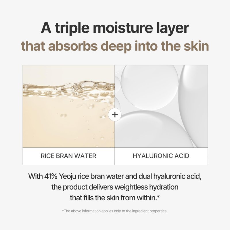 I’m From Rice Cream, Hydrating Face Moisturizer with Rice Water & Ceramide, Lightweight Barrier Cream for Dry & Combination Skin, Korean Skincare 1.69fl.oz