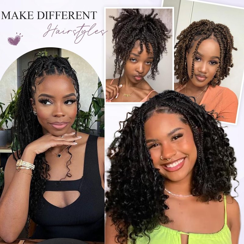 Lovenea Afro Kinky Curly Bulk Human Hair 50g/pack 100% Real Human Hair for Mini Twist/Braiding/Loc Extensions Curly Hair Natural Afro Bulk for Dreadlocks (4#, 14 Inch-50g)