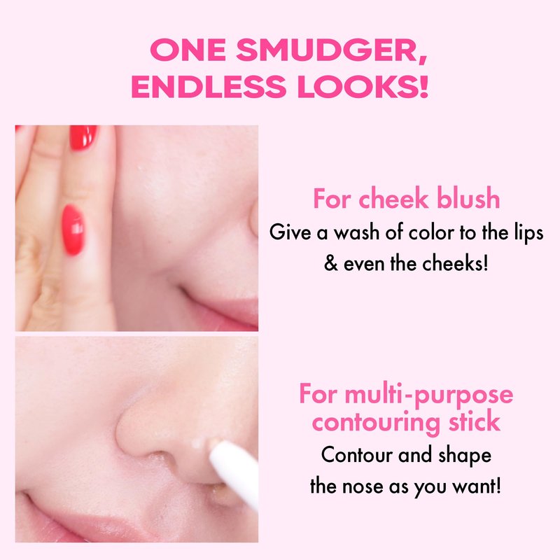 Amuse SEOUL Lip Smudger (00 SHADING) - Natural Shadow Beige, Lip Liner Pencill, Creamy Lip Crayon, Smooth Velvet Texture, Multi-Use Lipliner, Overlip Line Color, Vegan, Korean Beauty