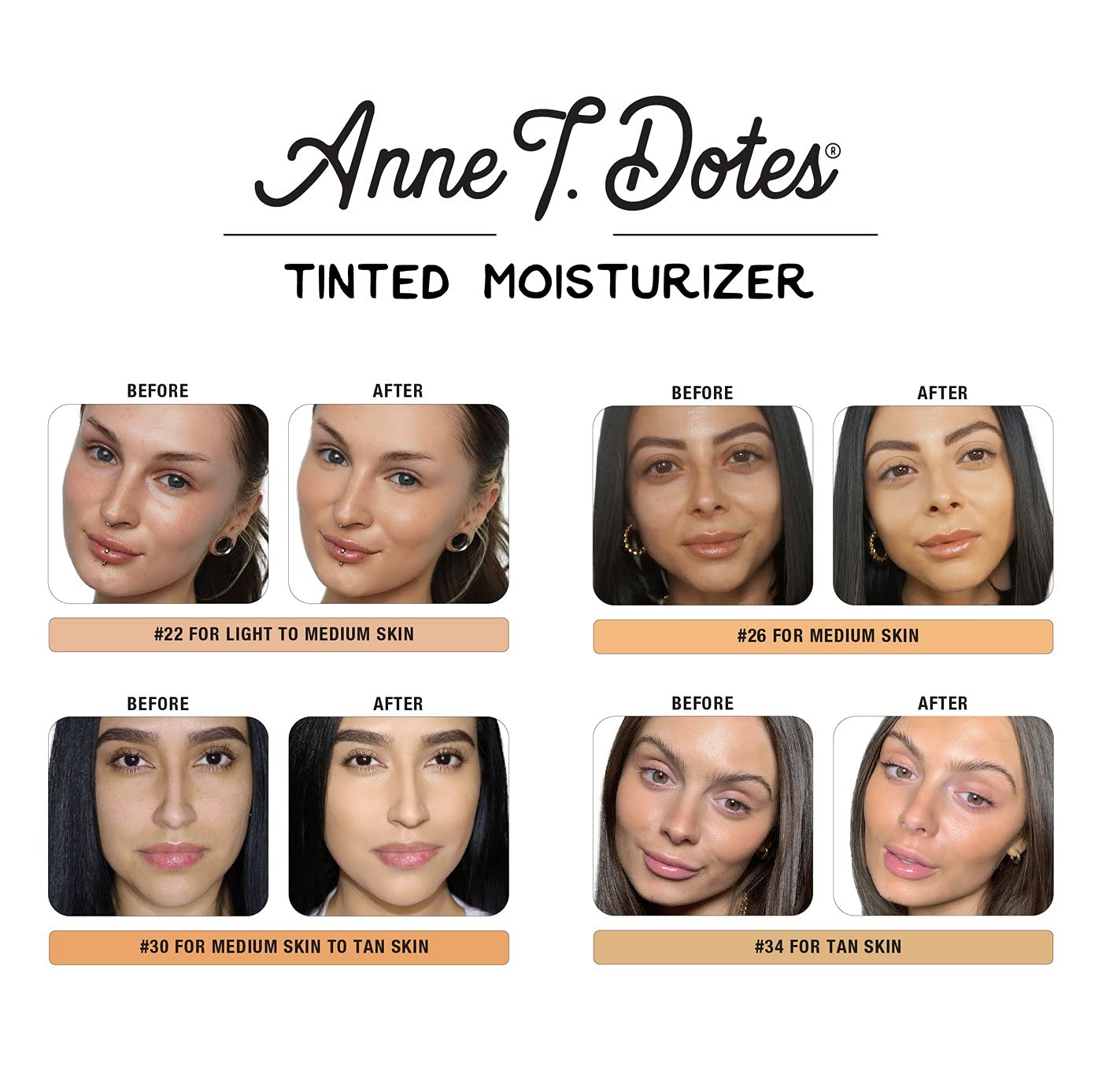 theBalm Anne T. Dotes Tinted Moisturizer & Concealer Set #26 (For Medium Skin)