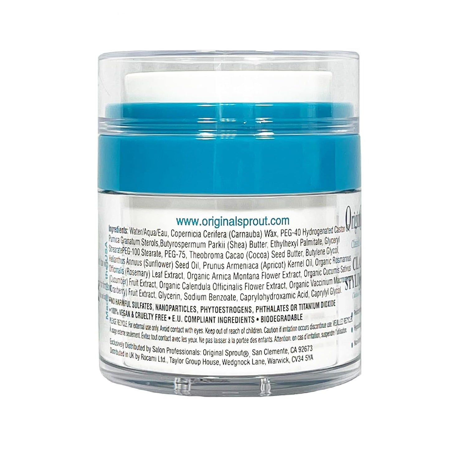 Original Sprout Classic Styling Balm - Firm Hold for All Hair Types | 1.7 oz Jar