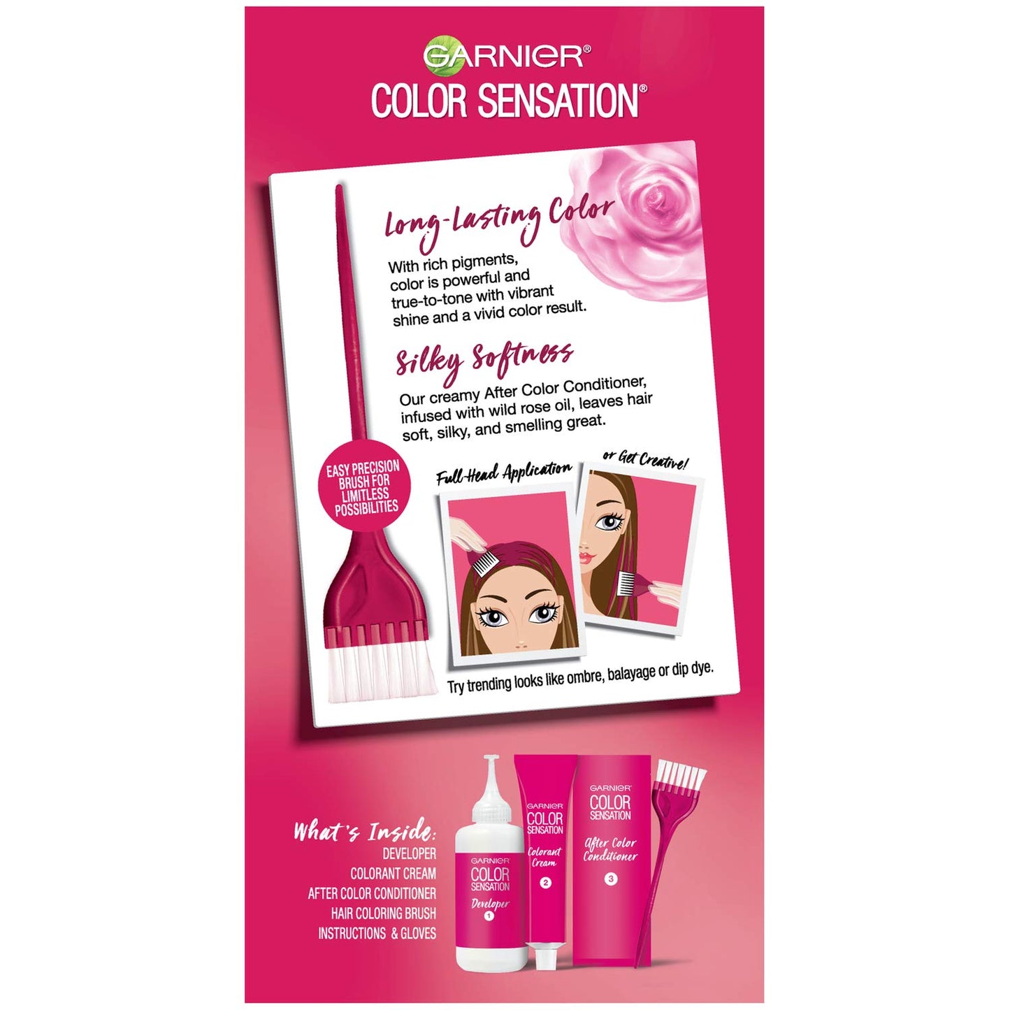 Garnier Hair Color Sensation Rich Long-Lasting Color Cream
