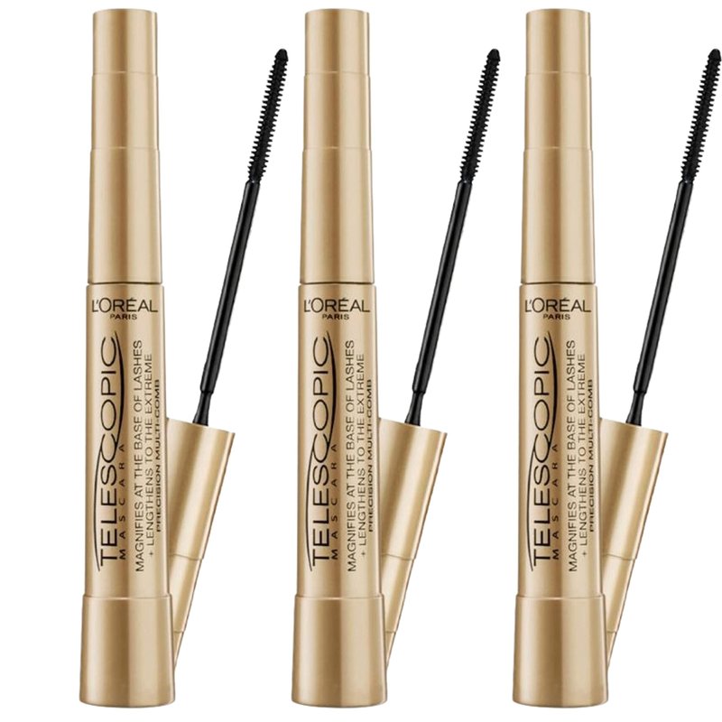 L’Oreal ParisTelescopic Mascara, Black Brown [915], 0.27 oz