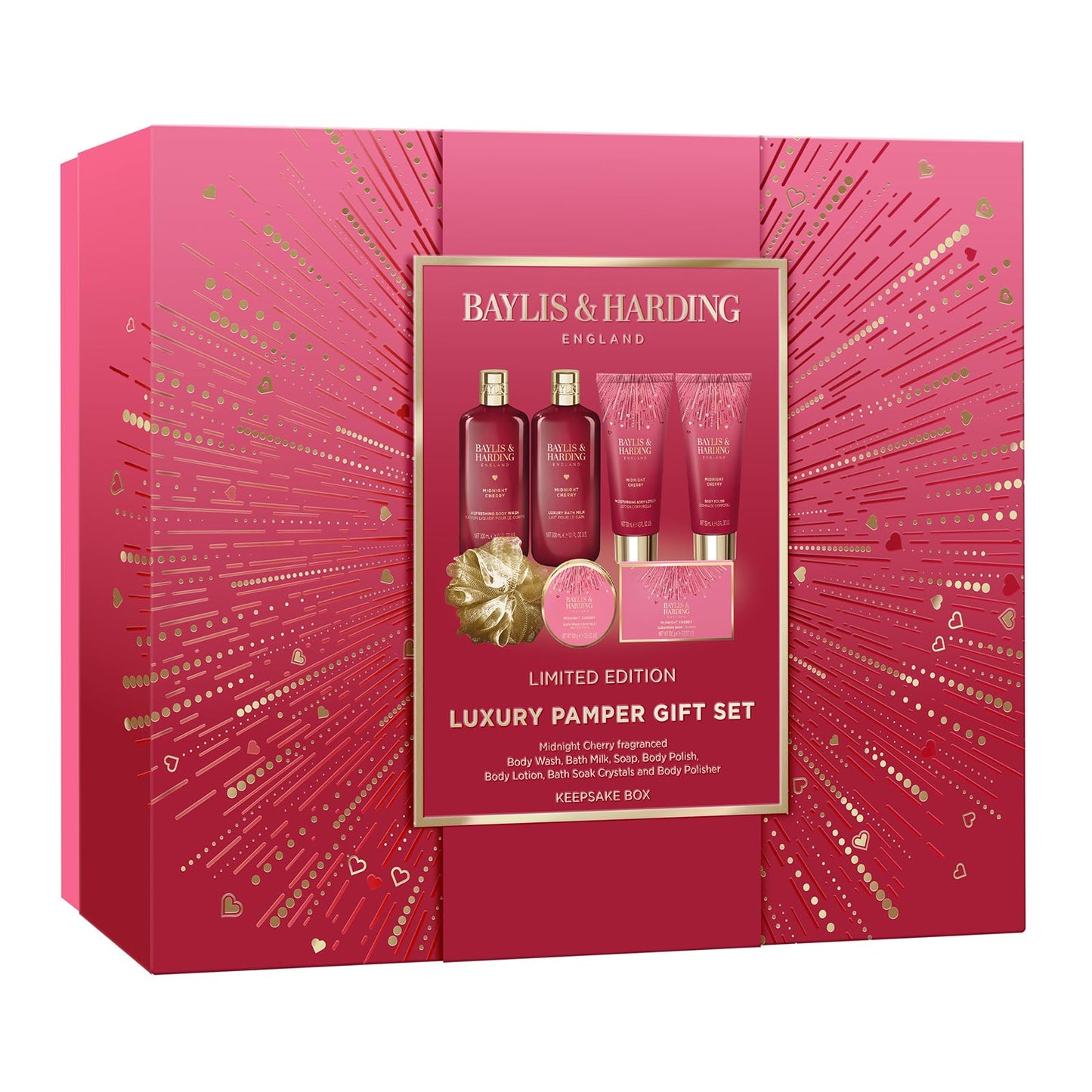 Baylis & Harding Limited Edition Luxury Pamper Box, Gift Set for Women