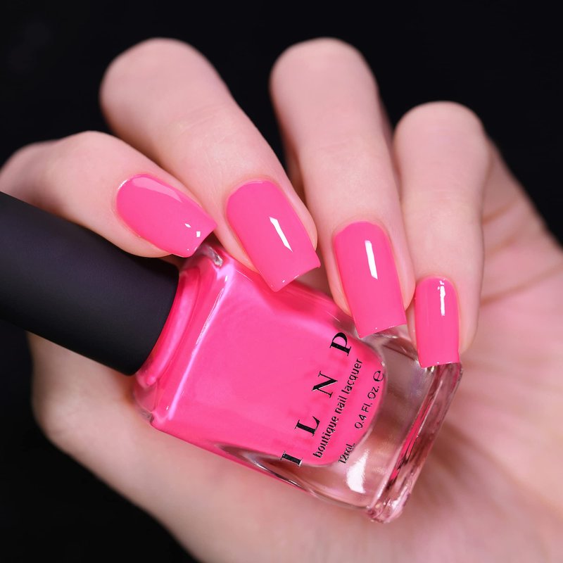 ILNP Two Piece - Striking Neon Pink Cream Nail Polish