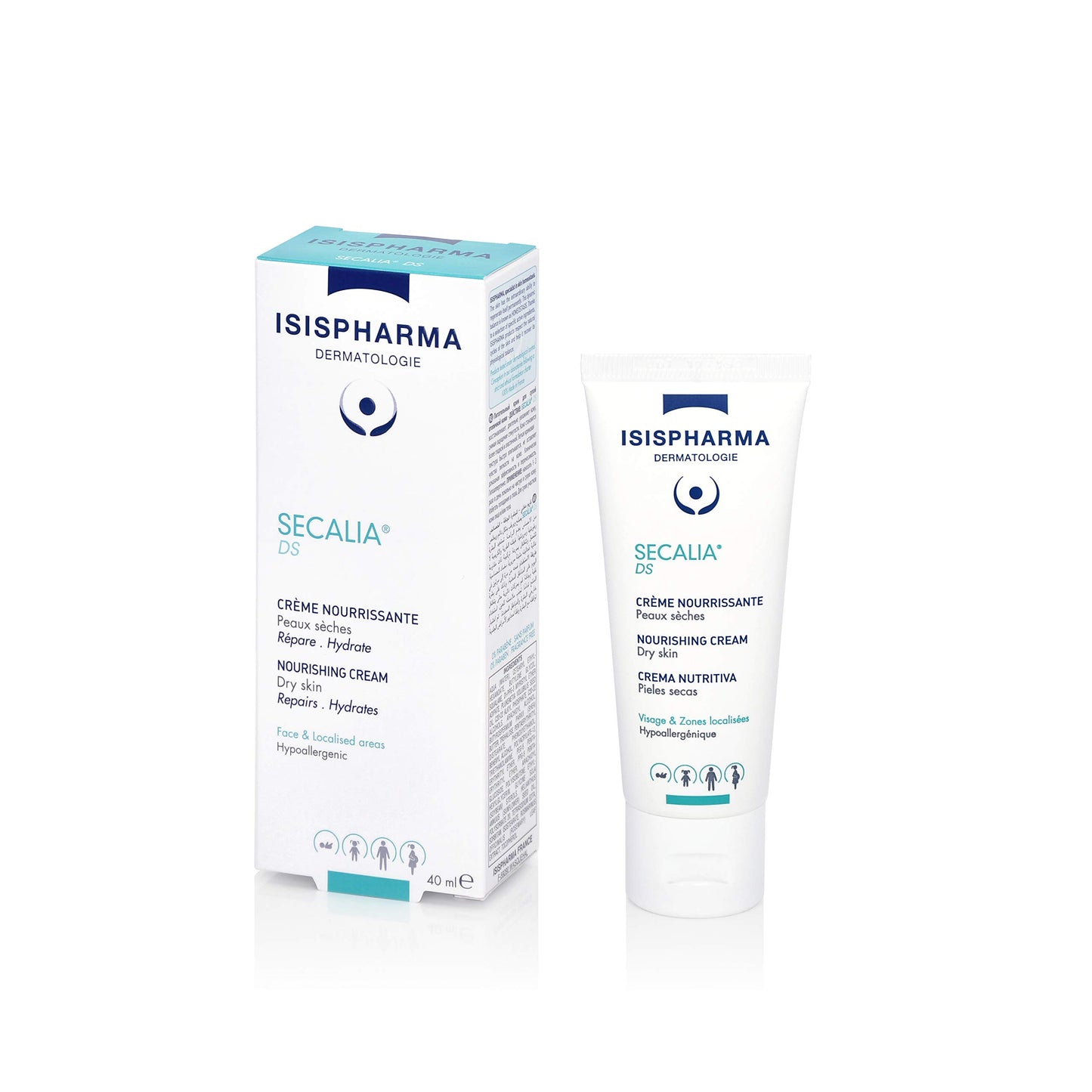 Isis Pharma Secalia Ds Cutaneous Dryness Cream 40ml