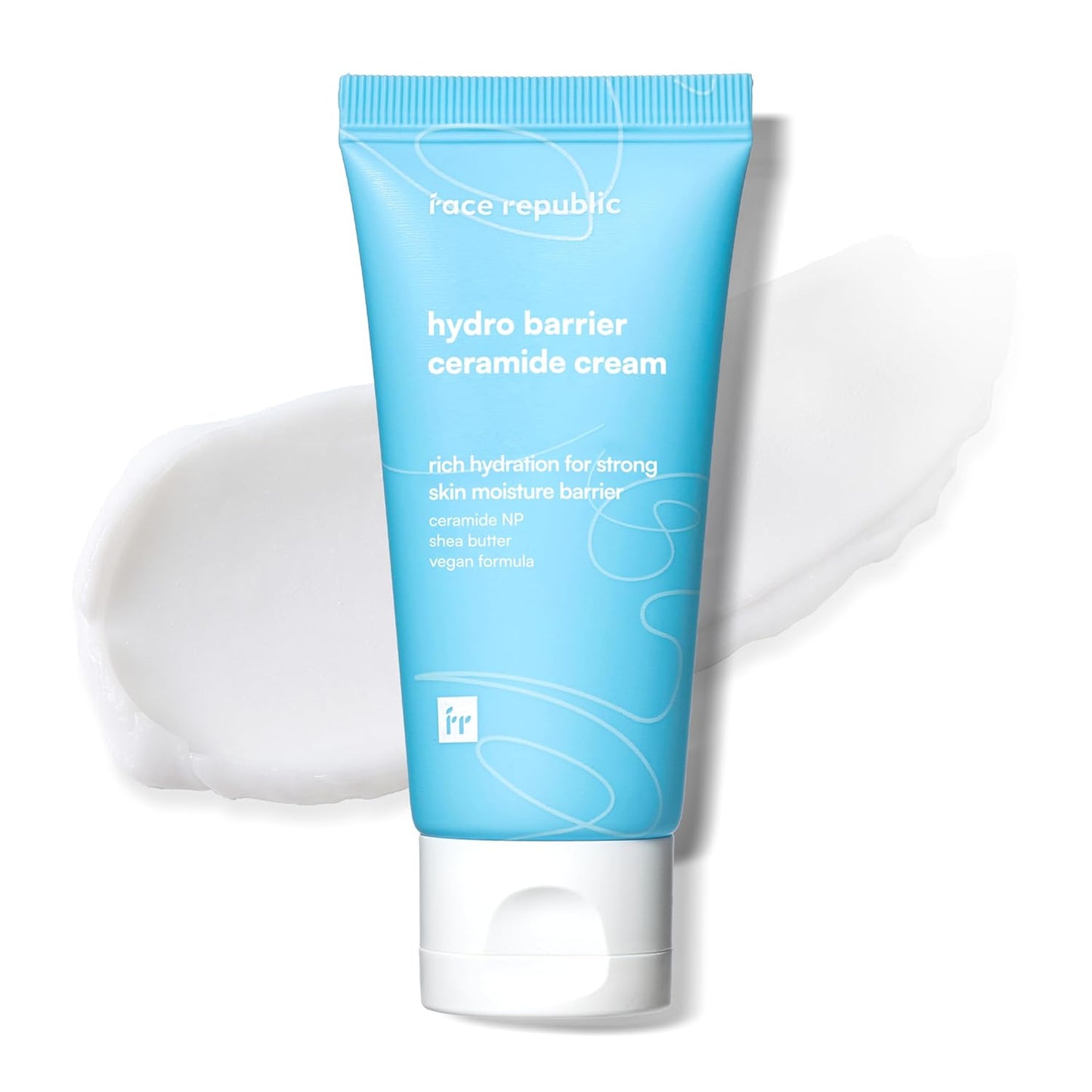 Hydro Barrier Ceramide Cream - Deep Moisture & Skin Protection | Vegan Korean Skincare | 50ml (1.69 fl oz)