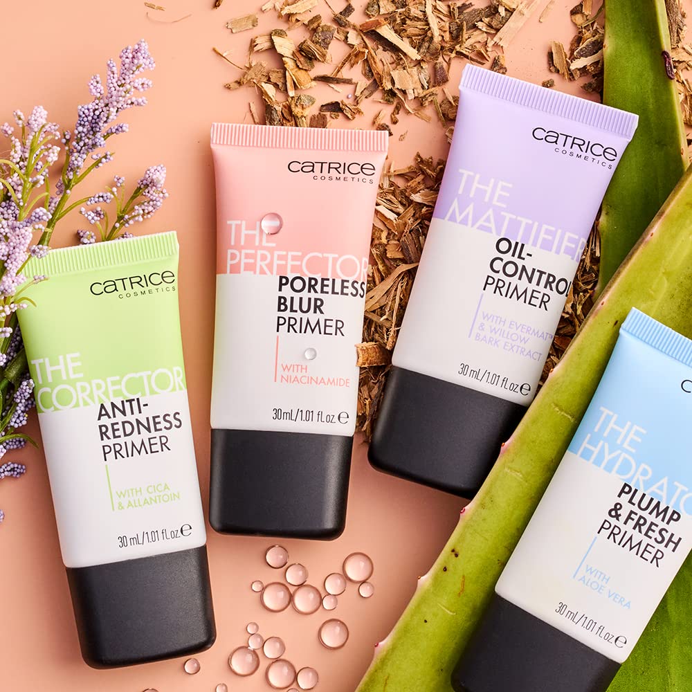 Catrice | The Perfector Poreless Blur Primer | Pore & Fine Line Refining Make Up Base with Niacinamide | Vegan & Cruelty Free | Made Without Gluten, Oil, Parabens, Phthalates, Microplastics & Alcohol.