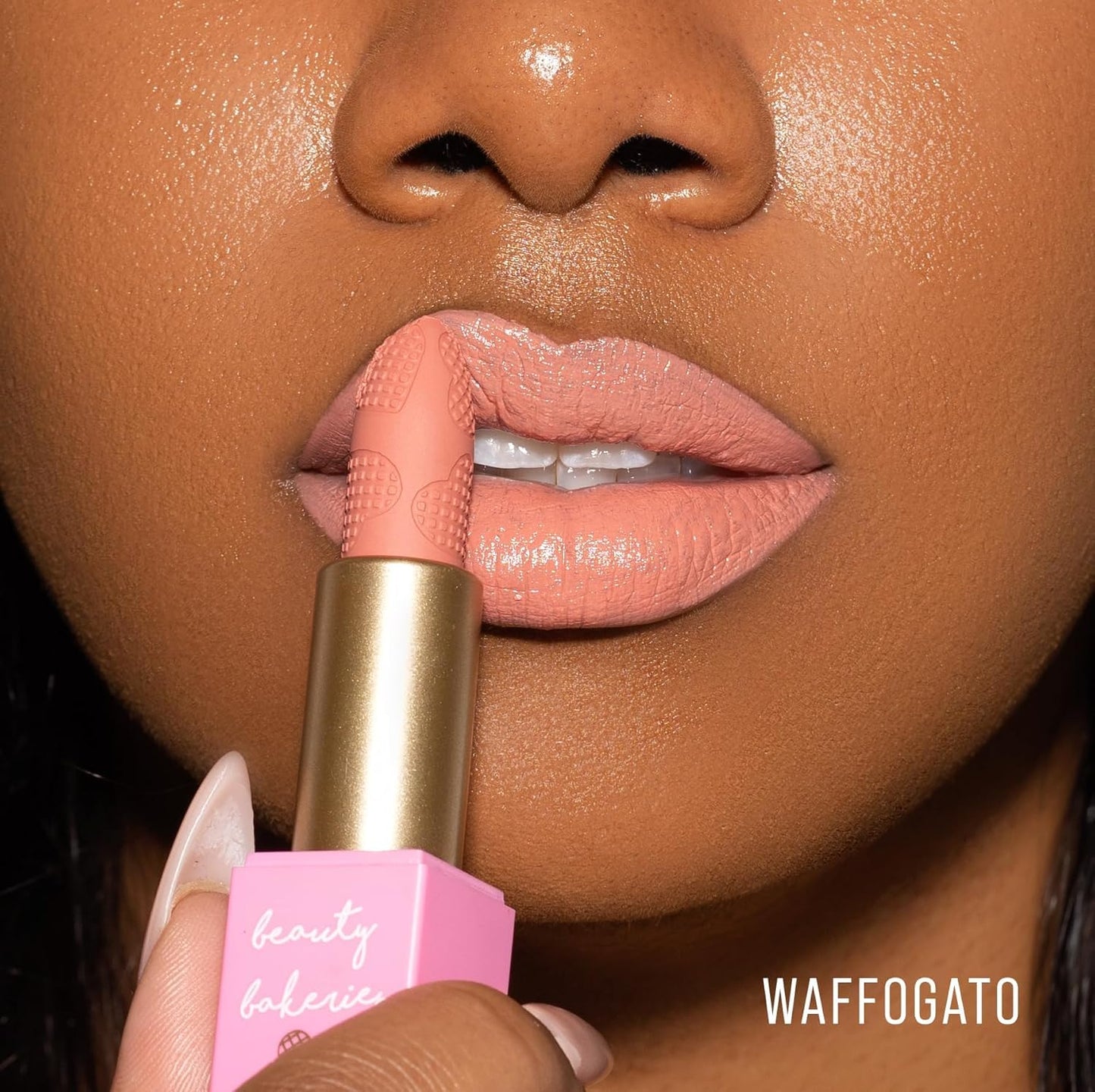 Beauty Bakerie Makeup Matte Lipstick, Long Lasting 24hr Wear Lip Stick for Women, Smooth Matte Finish, Highly Pigmented, Moisturizing, Smudge-Proof Matt Lipsticks, 3.5g, Waffle Taco