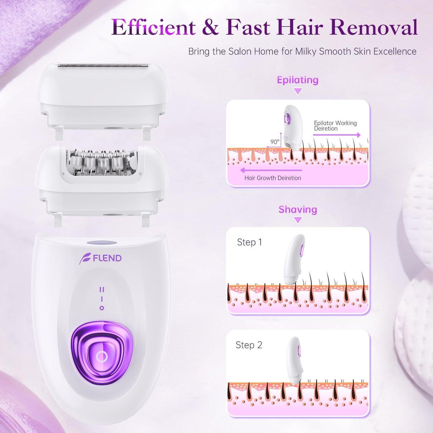 Epilator,Epilators Hair Removal for Women