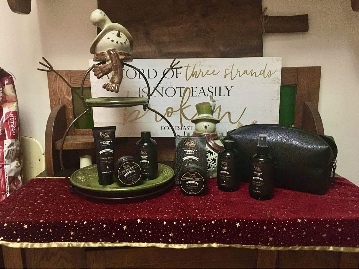 Mens Valentines Gifts Spa Gift for Men Bath and Body Spa Basket