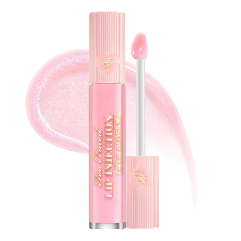 Too Faced Lip Injection Lip Gloss - Instant Cooling Lip Plumper for Volume & Shine | High-Shine & Shimmer Shades
