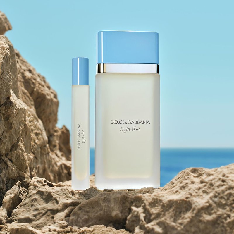 Dolce&Gabbana Light Blue Eau De Toilette Spray for Women - Fresh Citrus Fragrance, 3.3 oz