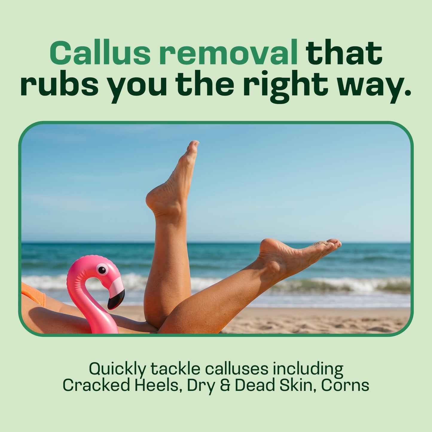 HAPPY SOLES Electric Sole Buffer Foot Callus Remover - FSA Eligible HSA Rechargeable Electric Foot File - Professional Pedicure Tool - Smooth Cracked Heels & Calloused Feet - Ultimate Self-Care Tool