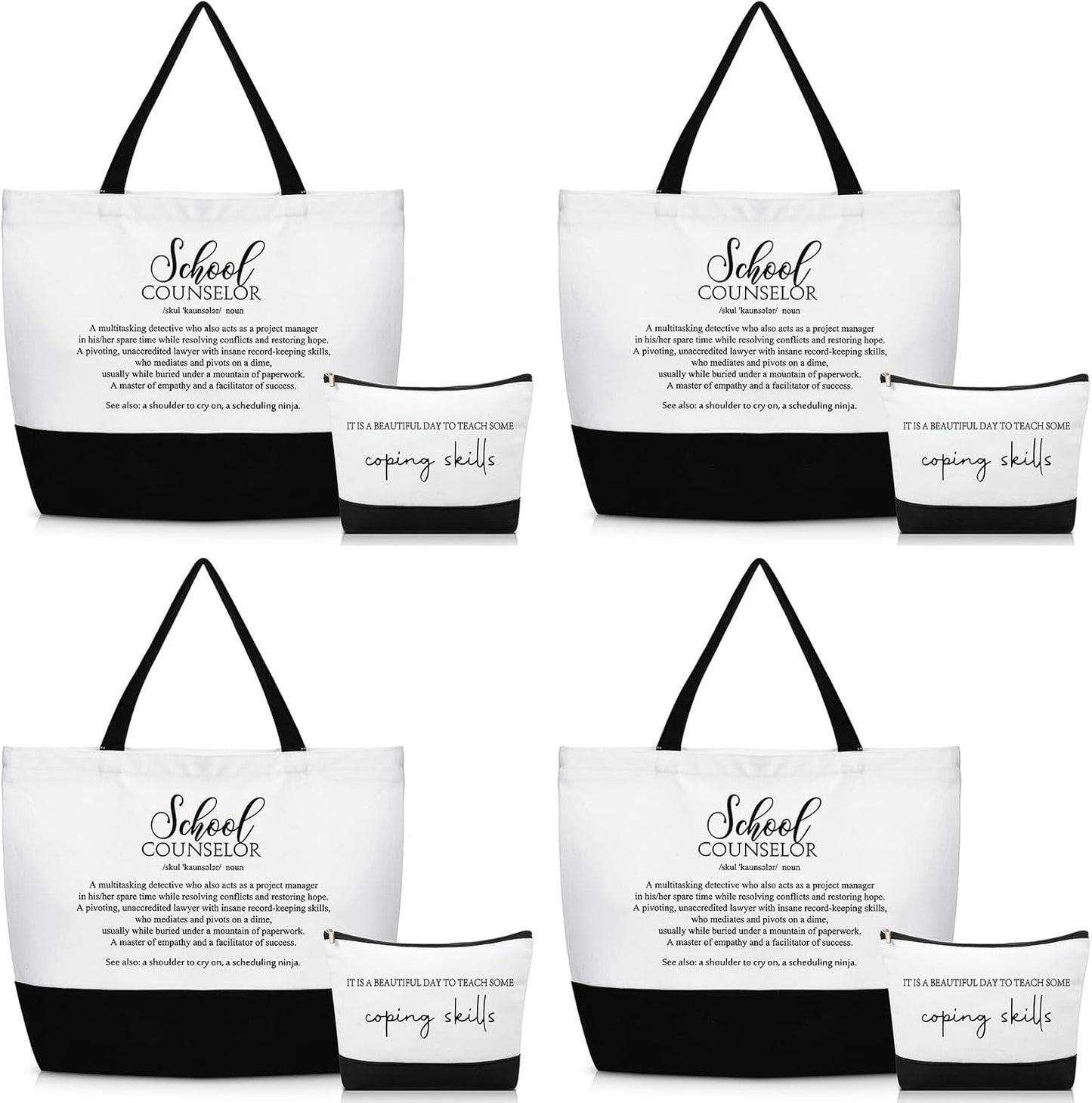 Guidance Counselor Gift - Canvas Tote Bag for School Counselors | Graduation Appreciation
