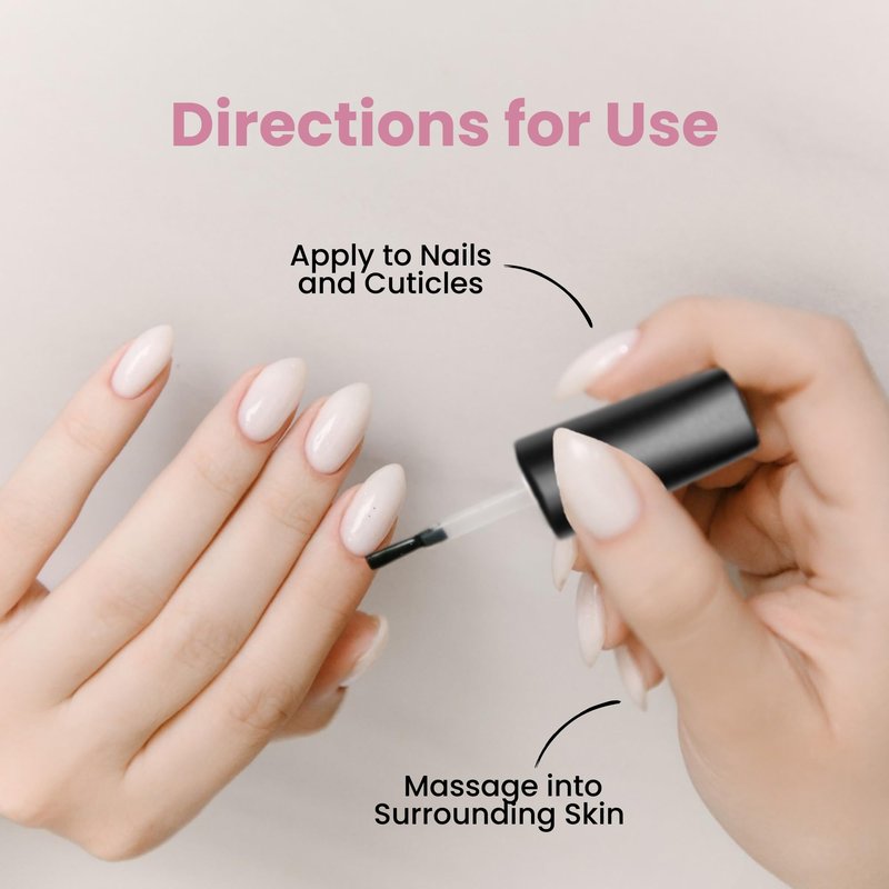 CAKE Almond Kiss Cuticle Oil - Fortified Cuticle & Nail Treatment with Biotin, Keratin, Vitamin E, and Aromatic Almond for Full Salon Spa Experience, .05 fl oz., CAKE Nail Treatment & Color