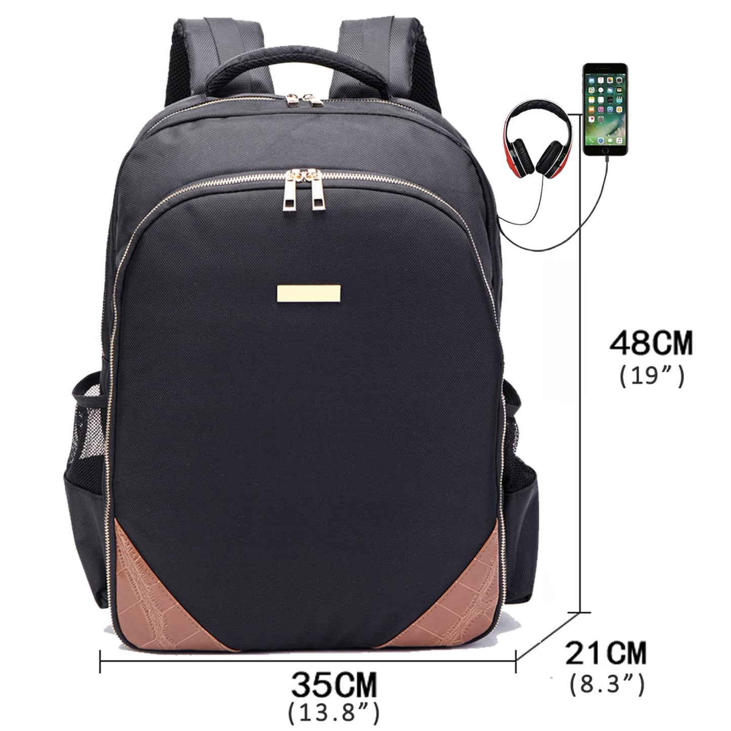 NIHANEH Travel Backpack for Barbers Hairstylist Clippers Backpacks for Barber Tools Storage Bags for Over 3 Years Old