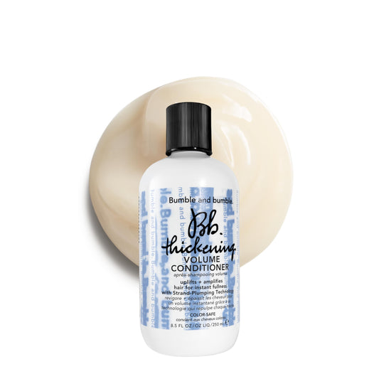 Bumble and bumble. Thickening Volumizing Conditioner | Lightweight Formula Adds Volume and Hydration | Softening, Detangling, Color Safe | For Fine to Medium Straight, Wavy Hair Types, 8.5 Fl Oz