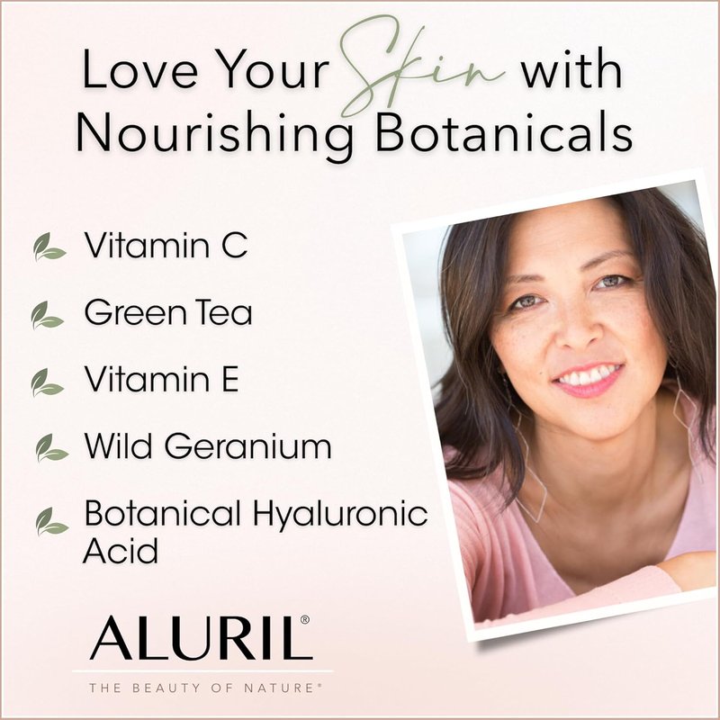 Hyaluronic Acid Serum with Vitamin C - Hydrating Moisturizer for Plump Skin & Dark Spot Reduction | 1 fl oz