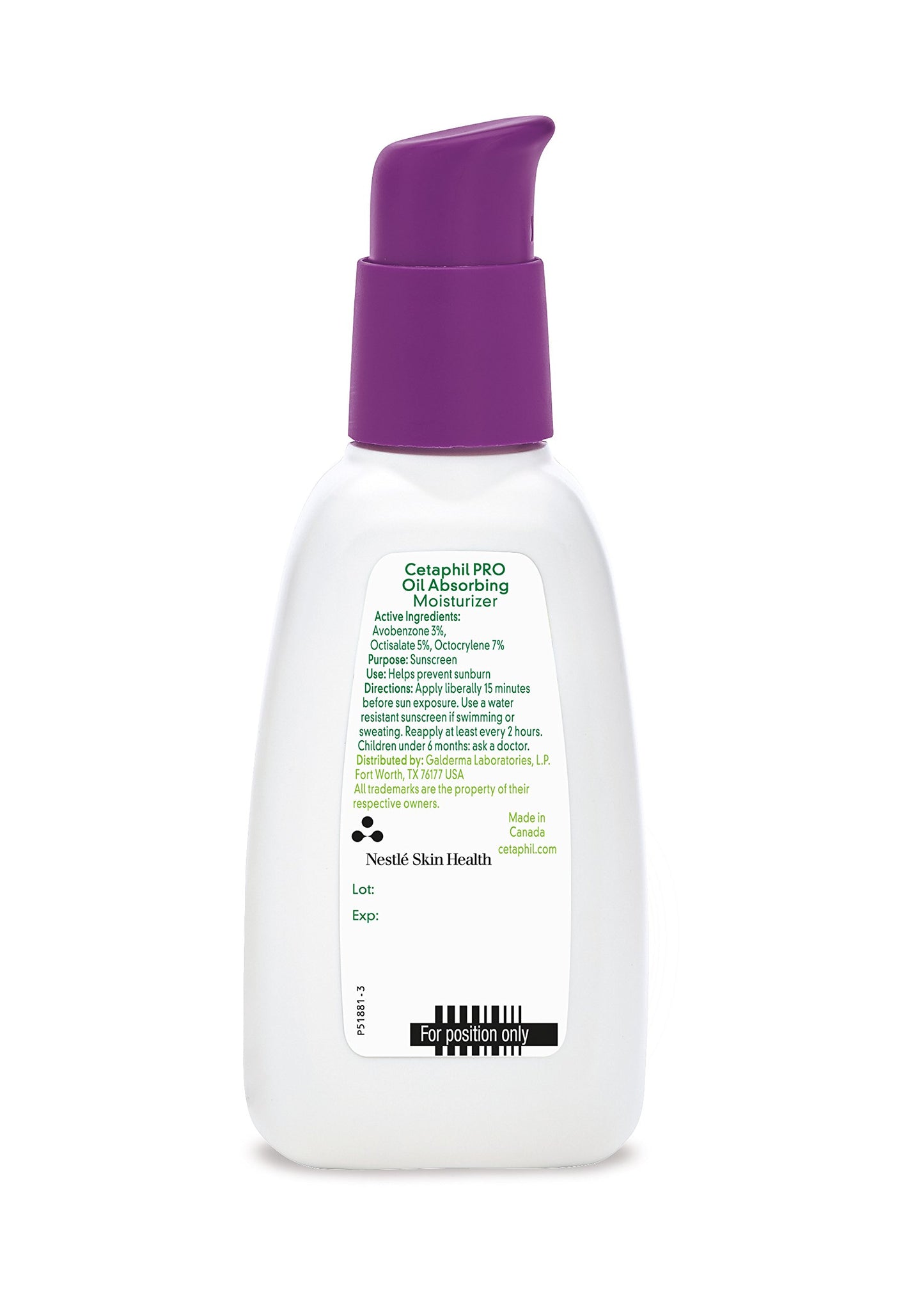 Cetaphil Dermacontrol SPF 30 Moisturizer, 4 Fluid Ounce