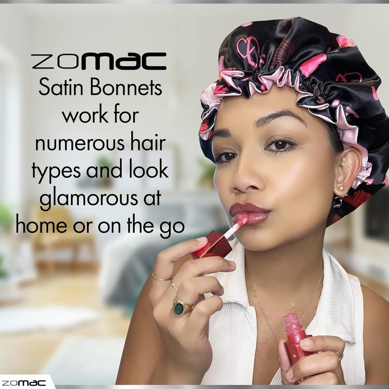 Facial Care Gift Set - Ambi Black Soap Cleansing Bar & Exfoliating Wash | Satin Bonnet Included