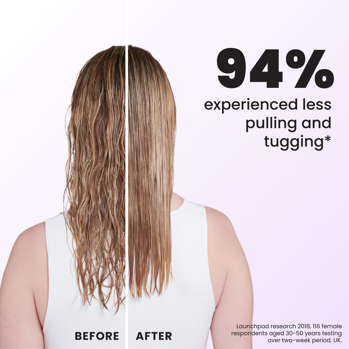 Tangle Teezer Fine & Fragile Ultimate Detangler Brush, Dry & Wet Hair Brush to Detangle & Reduce Breakage