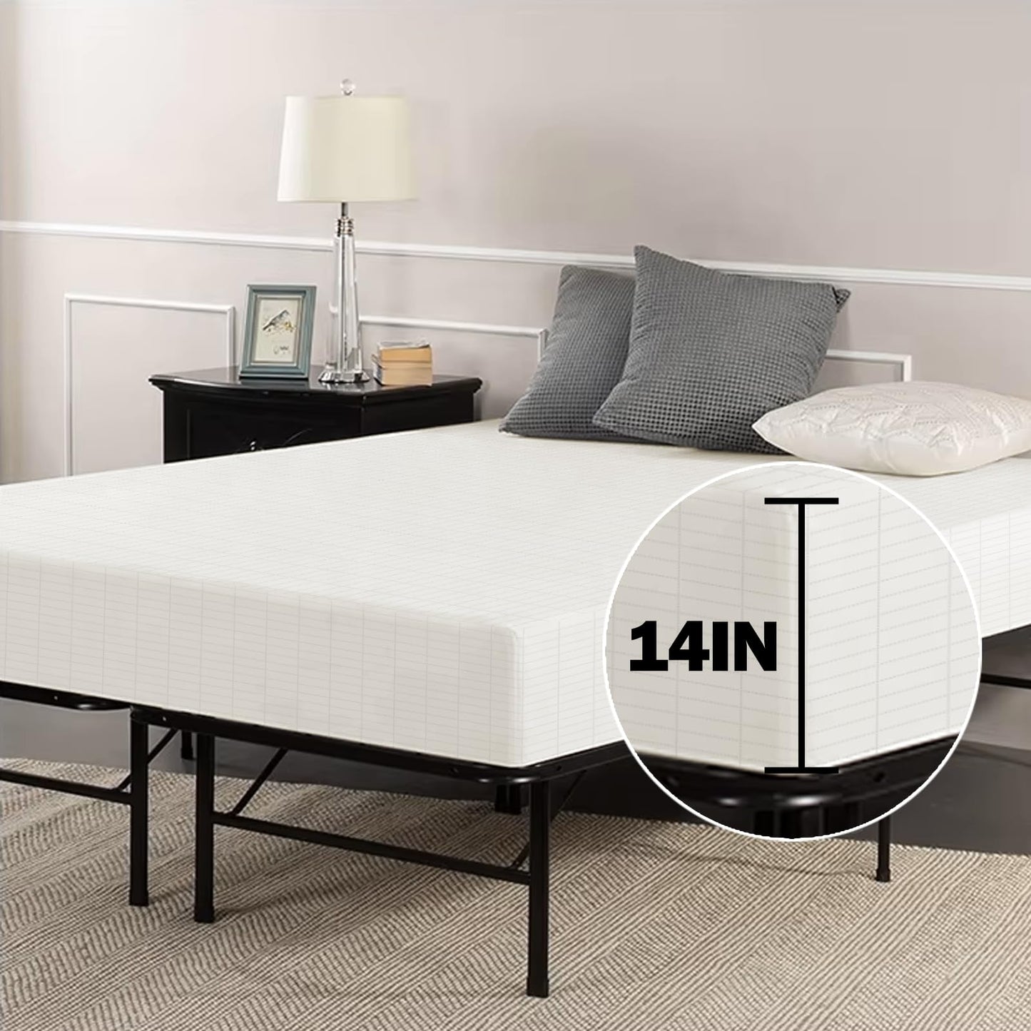 Grounding Sheets, Grounding Fitted Sheet, Silver Fiber Material, Deep Pocket Grounding Well Bed Sheets for Women, Well Bedding for Better Sleep (White, Full XL)