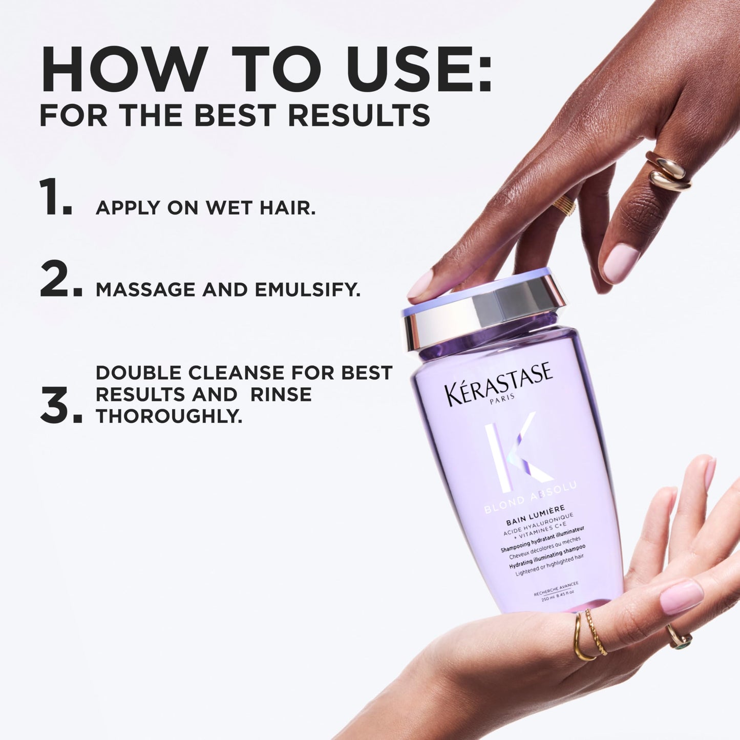 Blond Absolu Hydrating Illuminating Shampoo by Kerastase for Unisex - 8.5 oz Shampoo