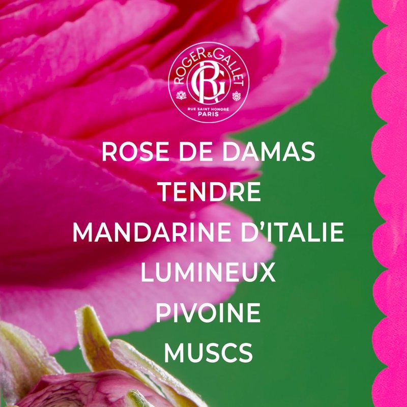 ROGER & GALLET | Fragrant Water Body Spray for Women | Rose 1 Oz.