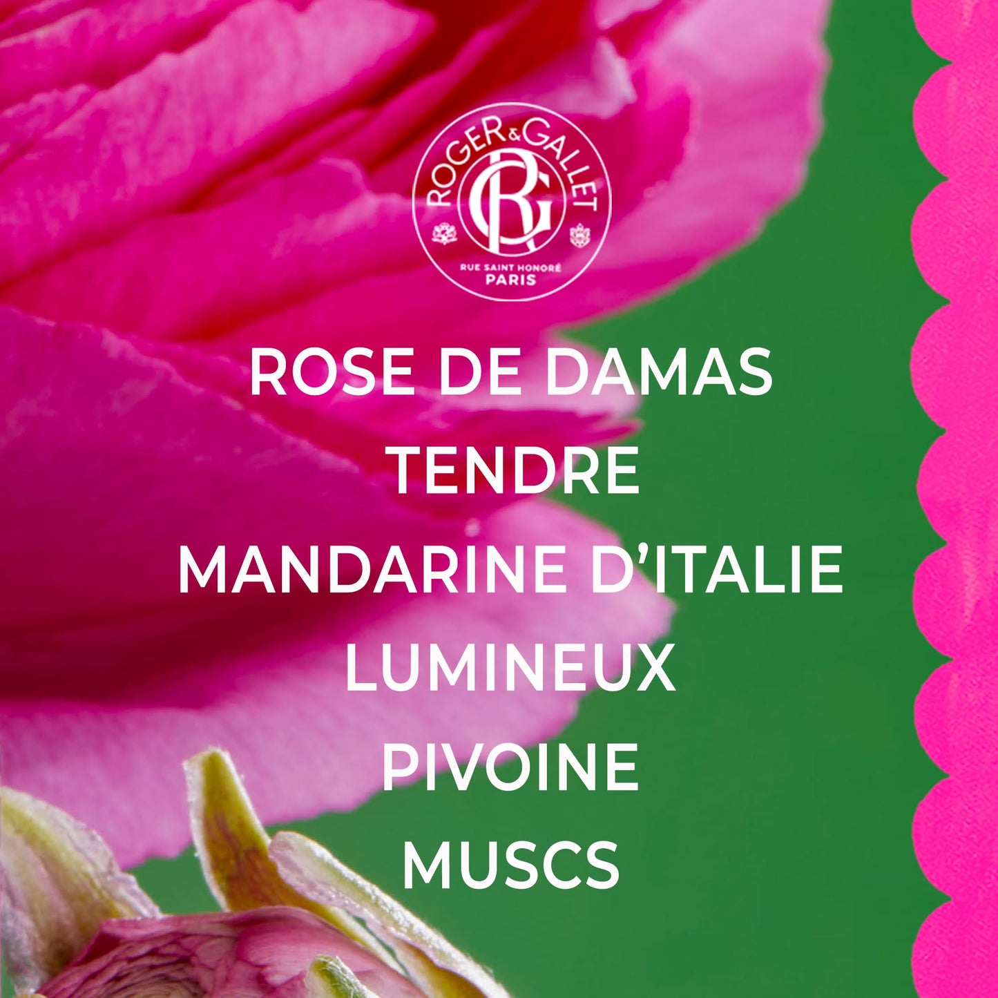 ROGER & GALLET | Fragrant Water Body Spray for Women | Rose 1 Oz.