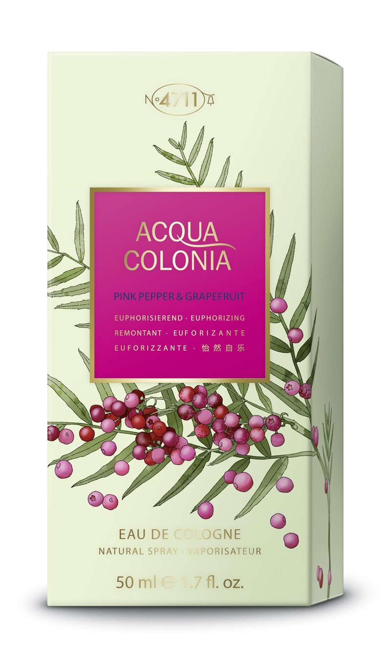 4711 Acqua Colonia Pink Pepper and Grapefruit by Muelhens for Unisex - 1.7 oz EDC Spray