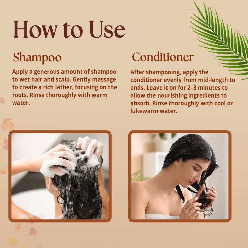 VANIDOX Batana Oil Shampoo and Conditioner Set – Biotin & Niacinamide Infused – Sulfate-Free, Paraben-Free – Moisturizing & Strengthening Hair Care for All Hair Types – 2 x 16 fl oz