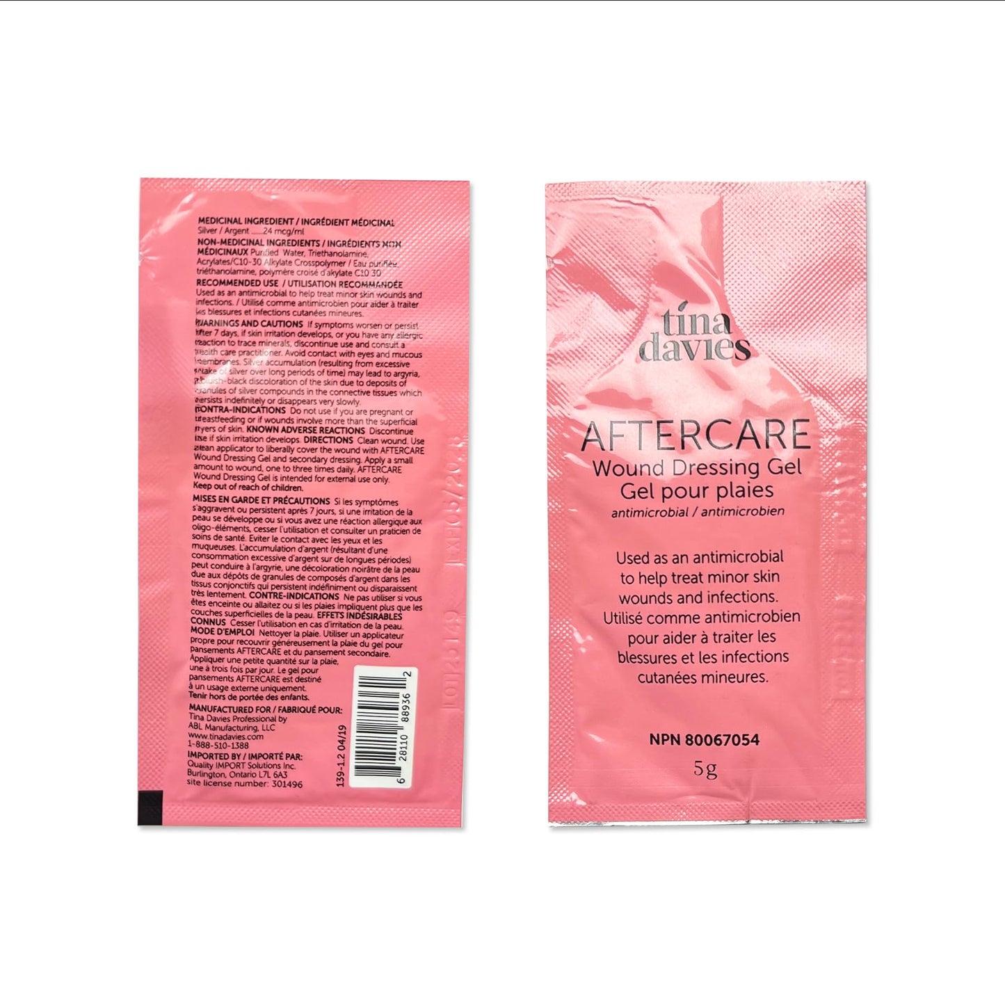 Tina Davies Professional Aftercare
