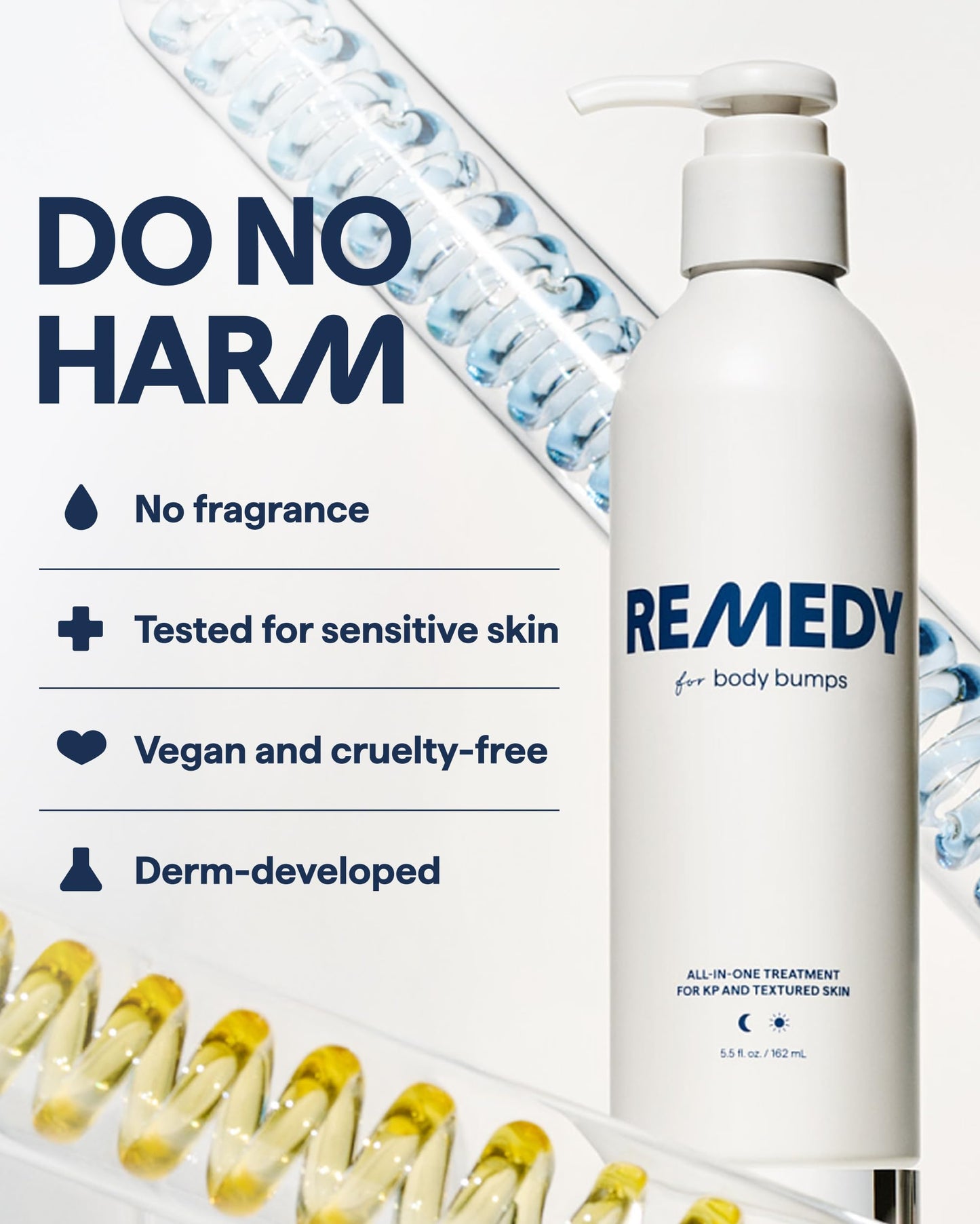 Remedy for Body Bumps | KP Exfoliating Body Moisturizer | Keratosis Pilaris (KP) Treatment For Textured, Crepey Skin with Urea, Lactic Acid, Retinol | Smoothing Body Lotion | By Dermatologist Dr. Shah