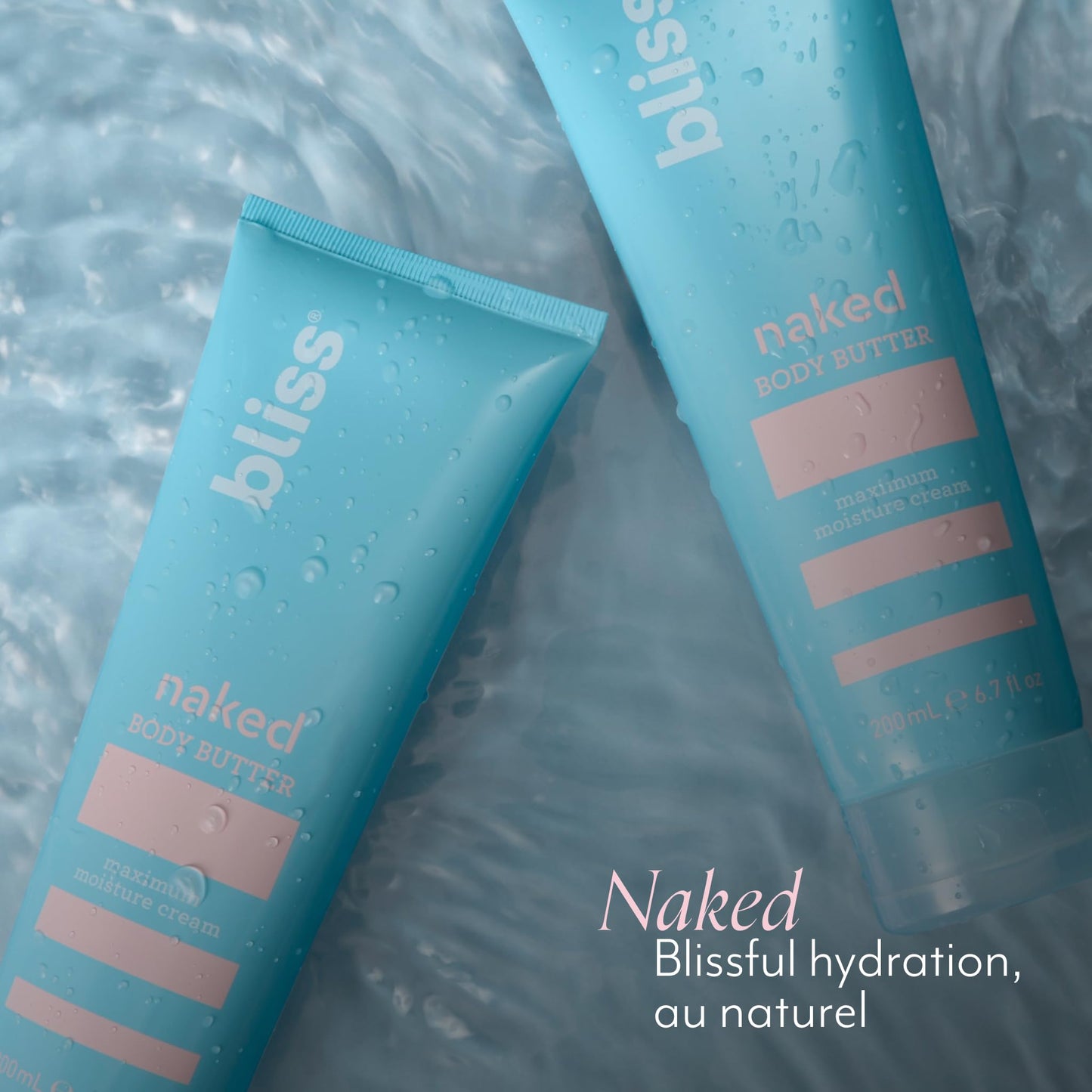 Bliss Intense Moisture Trio: Body Butters in Lemon and Sage Body, Grapefruit and Aloe, and Unscented - Maximum Moisture Cream