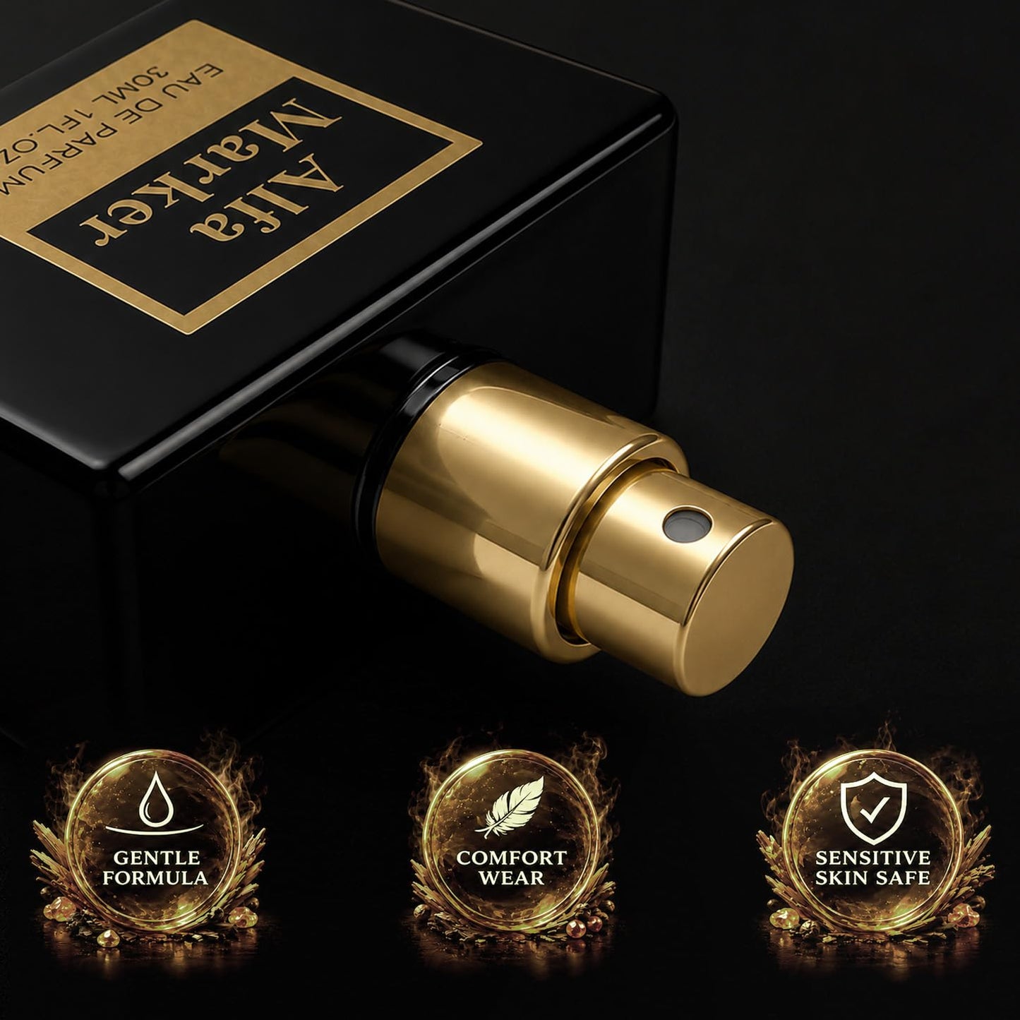 Pheromone Perfume Spray for Men - Long-Lasting Woody Spicy Eau de Parfum | Bold Signature Cologne Gift