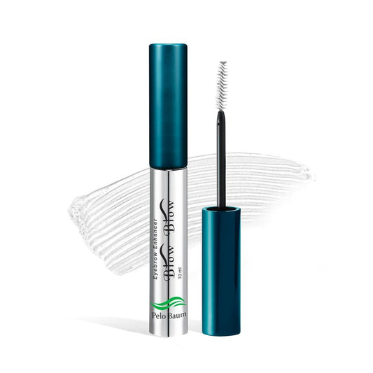 Pelo Baum Brow Brow Eyebrow Enhancer Serum with Peptides & Biotin for Thicker Fuller Looking Brows Nourishing Conditioner for Thin Sparse Eyebrows Men Women 0.34 Fl Oz