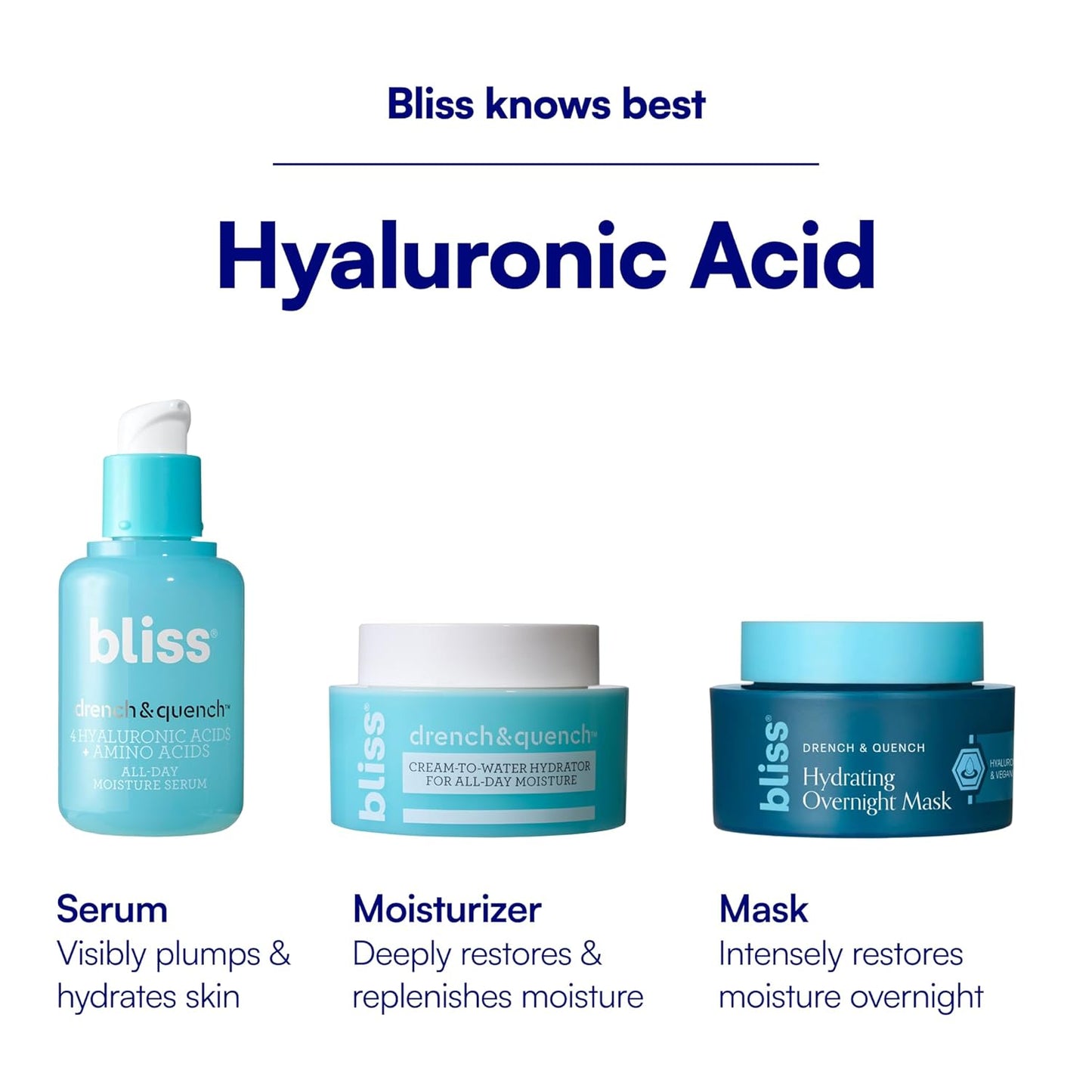 Hyaluronic Acid Moisturizer - Lightweight Face Cream with 4 Types for All-Day Hydration | Clean Vegan & Cruelty-Free 1.7 fl oz