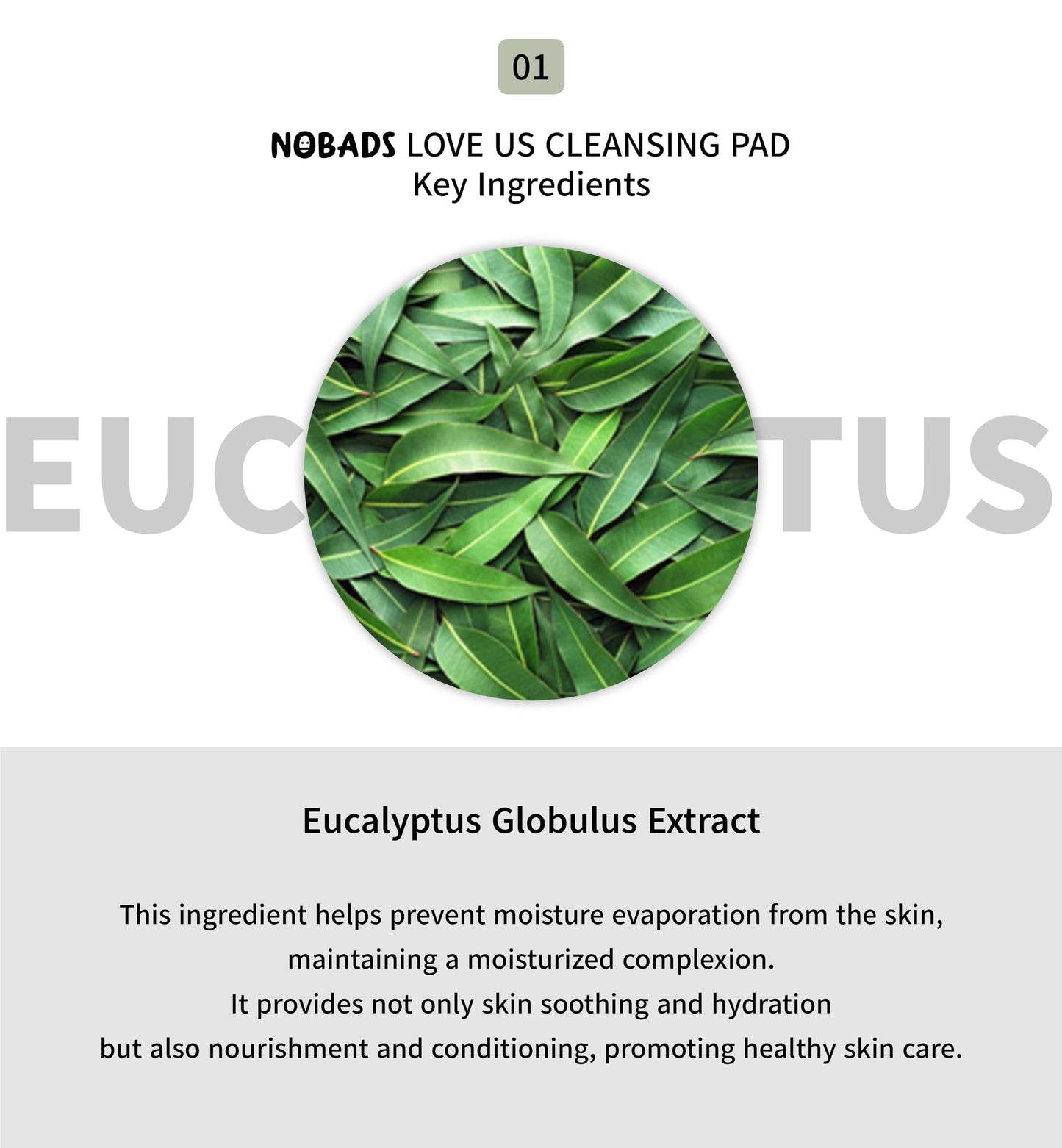 NOBADS LOVE US CLEANSING PADS, Natural cleansing ingredients, Soft Cotton pads, Zero skin irritation, Paraben-free and formulated without harmful ingredients, Safe for everyone in the family.