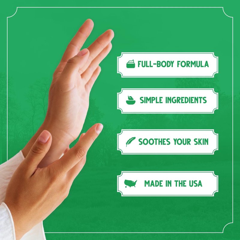 Vermont's Original Bag Balm - Hand Moisturizer for Dry Skin & Cracked Hands | 8oz Tin, 3 Pack