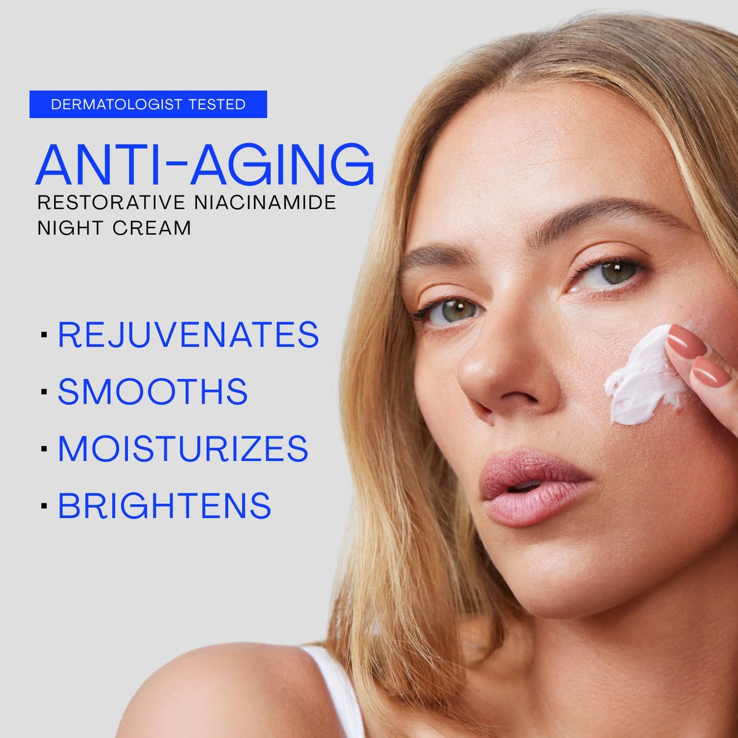 The Outset Niacinamide & Bakuchiol Night Cream, Hydrating Fragrance-Free Moisturizer for All Skin Types & Sensitive Skin - 1.7 fl oz