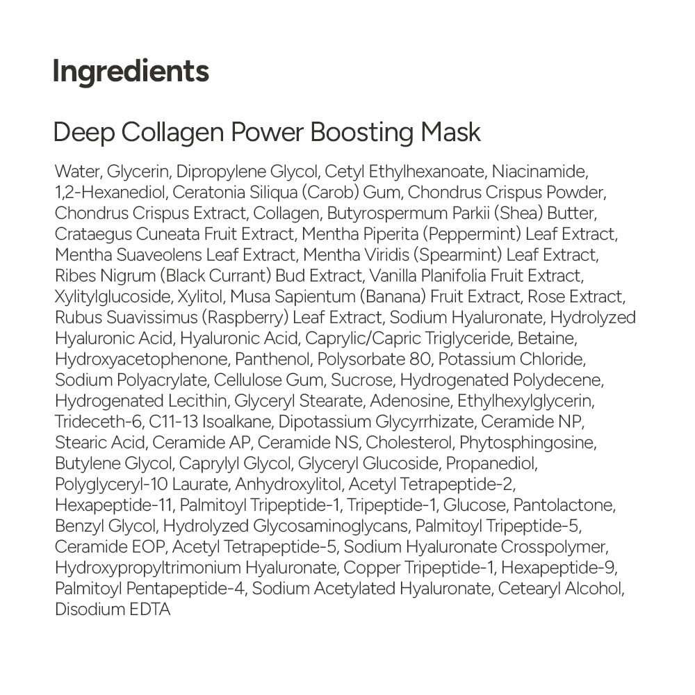 Deep Collagen Boosting Duo - Collagen Mask & Power Capsule Cream | Skincare Gift Set for Mom