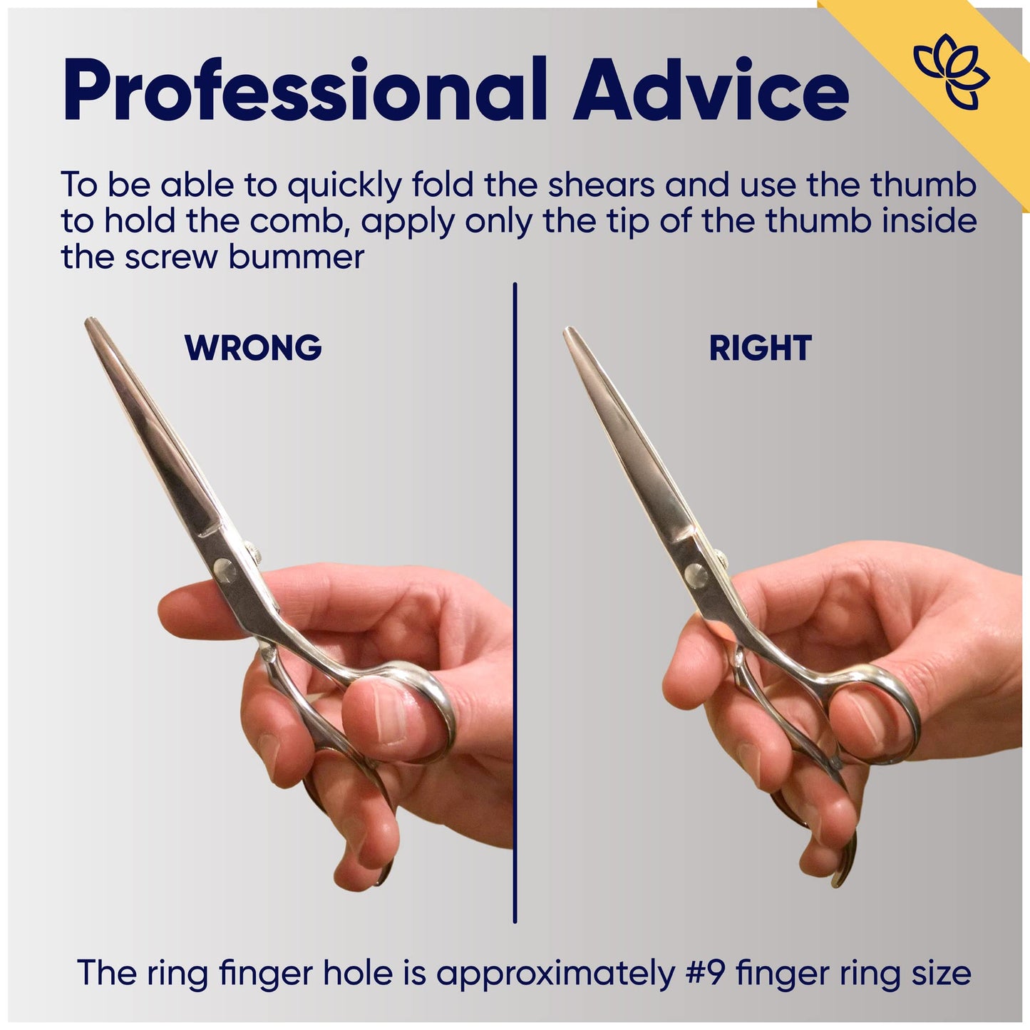 Equinox Professional Razor Edge Series Hair Cutting Scissors Set - Barber Hair Cutting & Thinning Shears/Texturizing Scissors Set - 6.5 Inches Hair Cutting Scissors Kit for Men/Women/Kids/Salon & Home